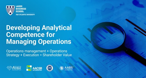 Developing Analytical Competence for Managing Operations